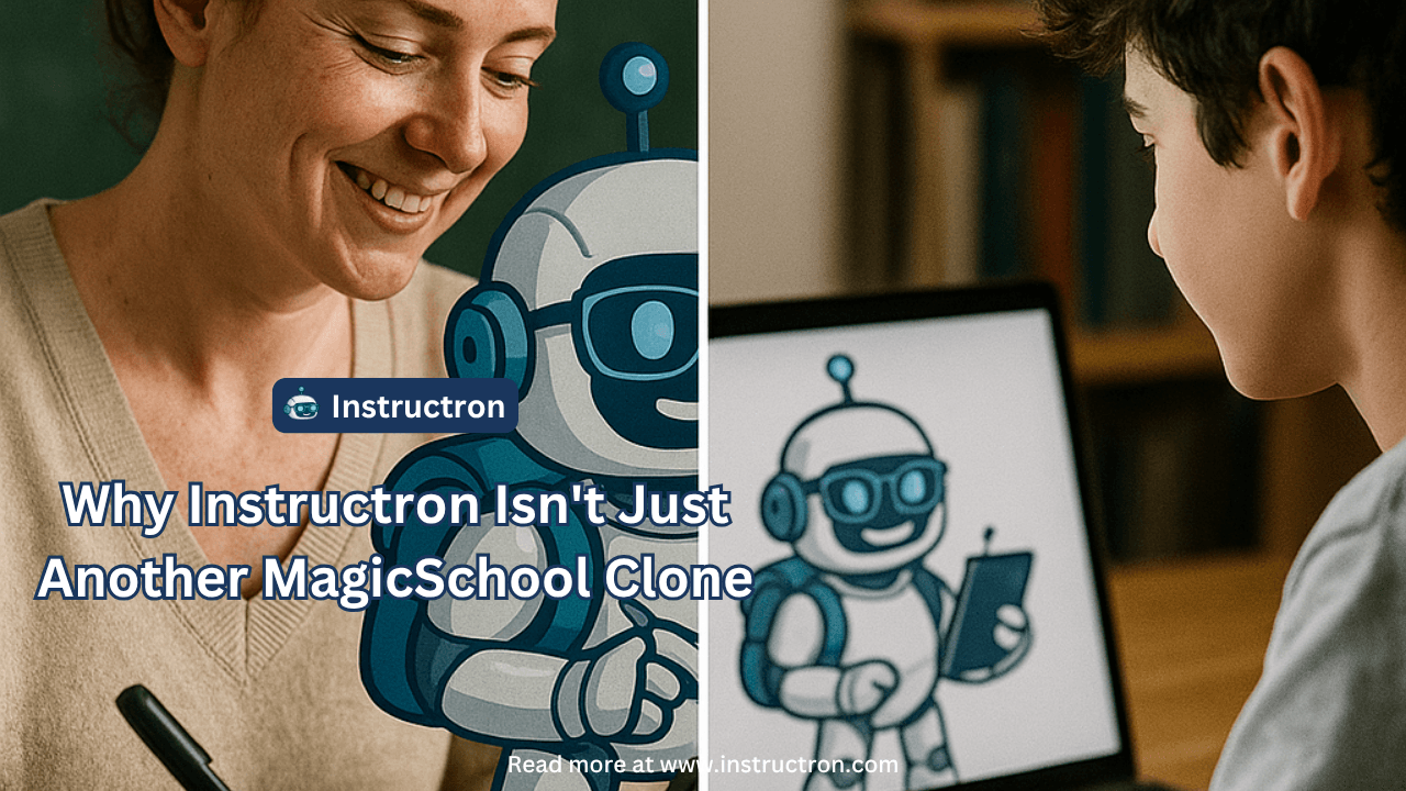 Why Instructron Isn't Just Another MagicSchool Clone