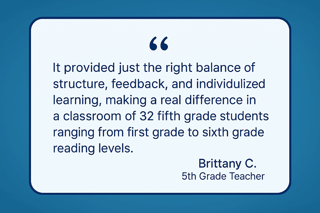 What Happens When AI Is Actually Built for the Classroom?